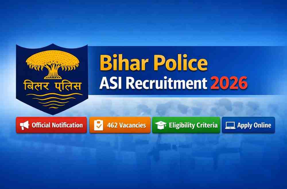 Bihar Police ASI Recruitment 2026 Apply Online – BPSSC ASI Vacancy